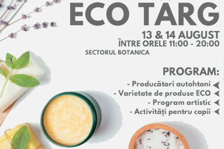 În perioada 13-14 august 2022 în sectorul Botanica se va desfășura Festivalul ECOTÂRG - Pretura Botanica