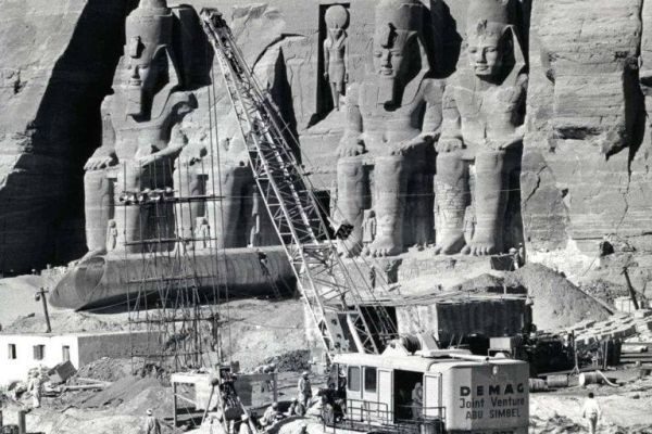 The Abu Simbel Temple was dismantled and moved to a safe location. | Iuve